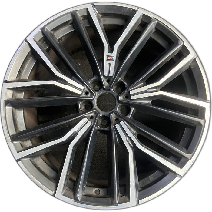 20" 530e 21-23 20x9, Original OEM Wheel Rim - Front View