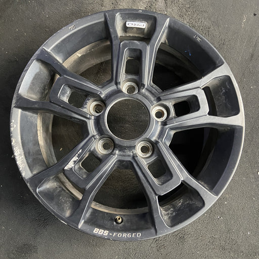 18" TUNDRA 19-21 18x8, alloy, 5 spoke, black Original OEM Wheel Rim - Additional View