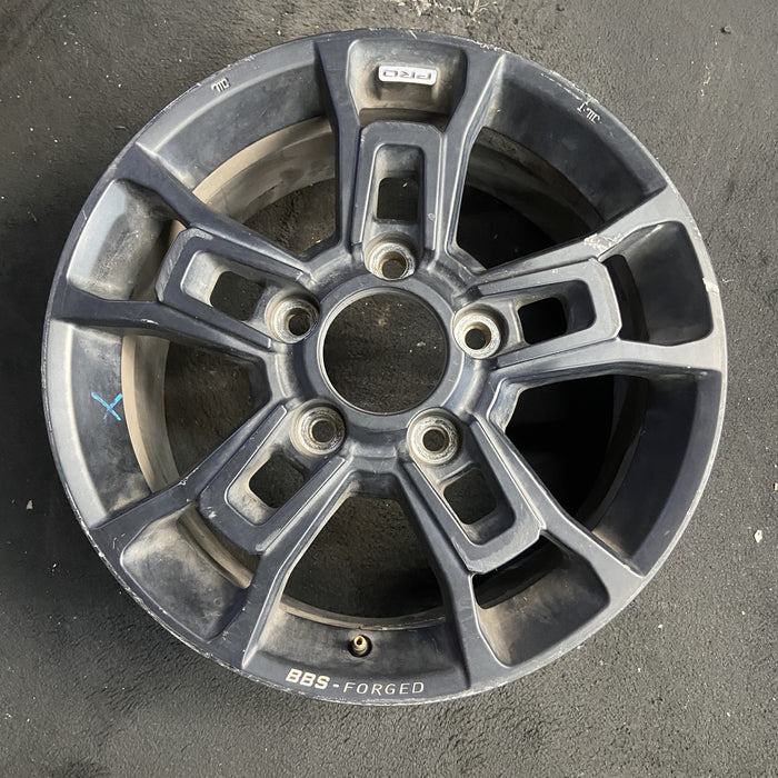 18" TUNDRA 19-21 18x8, alloy, 5 spoke, black Original OEM Wheel Rim - Additional View