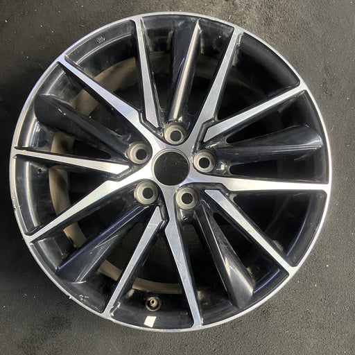 18" CAMRY 21-24 18x8 , 15 spoke , black Original OEM Wheel Rim - Additional View