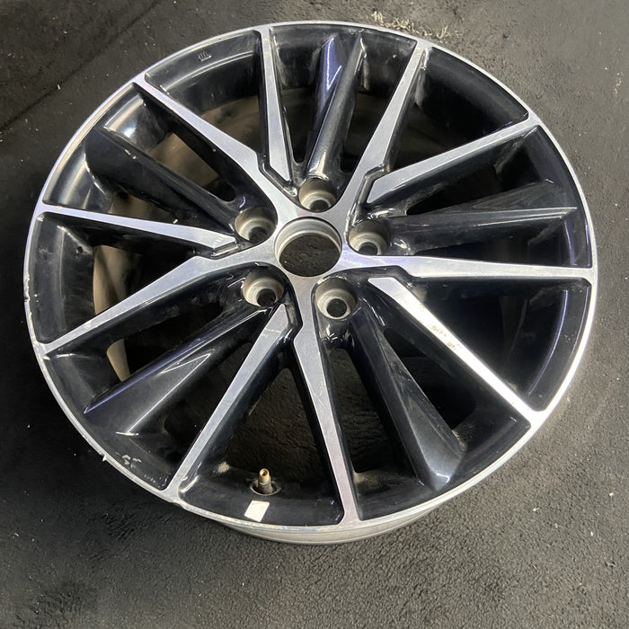 18" CAMRY 21-24 18x8 , 15 spoke , black Original OEM Wheel Rim - View 7