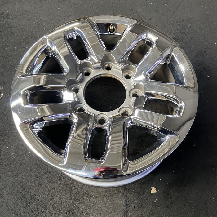 18" SILVERADO 2500 PICKUP 15-19 18x8, aluminum, 10 spoke, opt PYV Original OEM - View 8