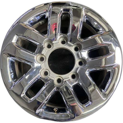 18" SILVERADO 2500 PICKUP 15-19 18x8, aluminum, 10 spoke, opt PYV Original OEM - Front View