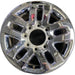 18" SILVERADO 2500 PICKUP 15-19 18x8, aluminum, 10 spoke, opt PYV Original OEM - Front View