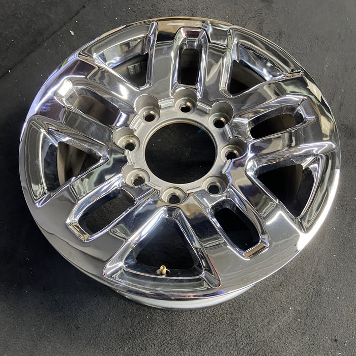 18" SILVERADO 2500 PICKUP 15-19 18x8, aluminum, 10 spoke, opt PYV Original OEM - View 7