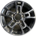 18" TUNDRA 19-21 18x8, alloy, 5 spoke, black Original OEM Wheel Rim - Front View