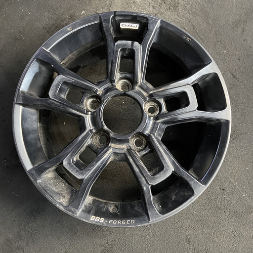 18" TUNDRA 19-21 18x8, alloy, 5 spoke, black Original OEM Wheel Rim - Additional View