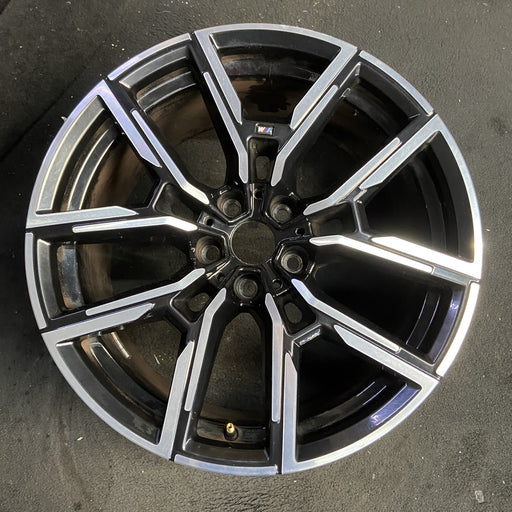 19" BMW 430i 22-24 19x9, , Y spoke design Original OEM Wheel Rim - Additional View