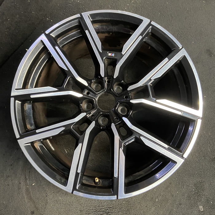 19" BMW 430i 22-24 19x9, , Y spoke design Original OEM Wheel Rim - Additional View