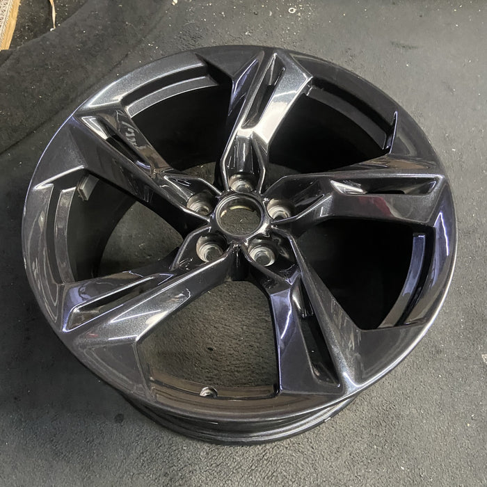 20" CAMARO 19-24 20x9.5, 5 twisted split spoke, black Original OEM Wheel Rim - View 7