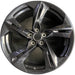 20" CAMARO 19-24 20x8.5, 5 twisted split spoke, black Original OEM Wheel Rim - Front View