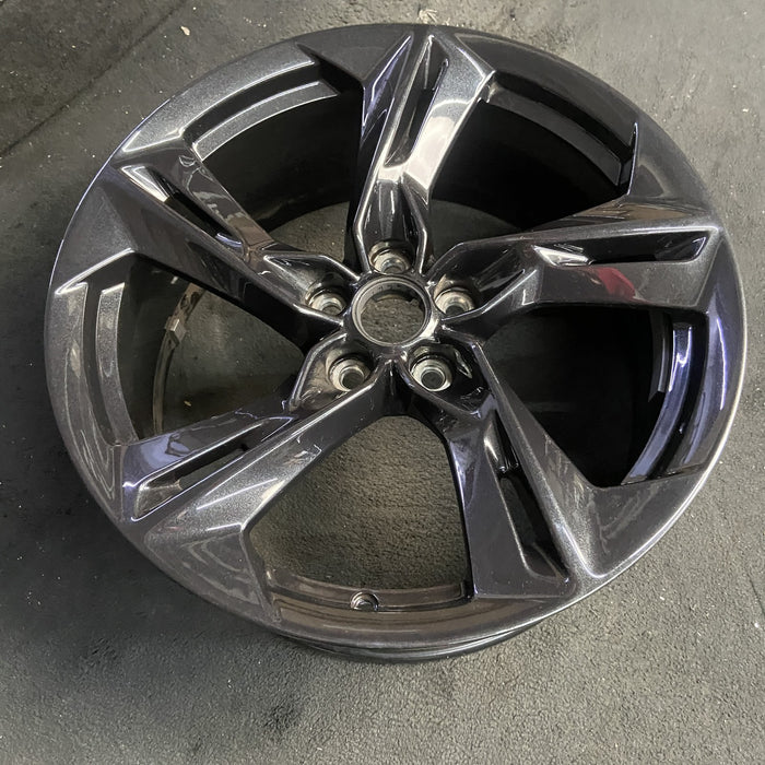 20" CAMARO 19-24 20x8.5, 5 twisted split spoke, black Original OEM Wheel Rim - View 7