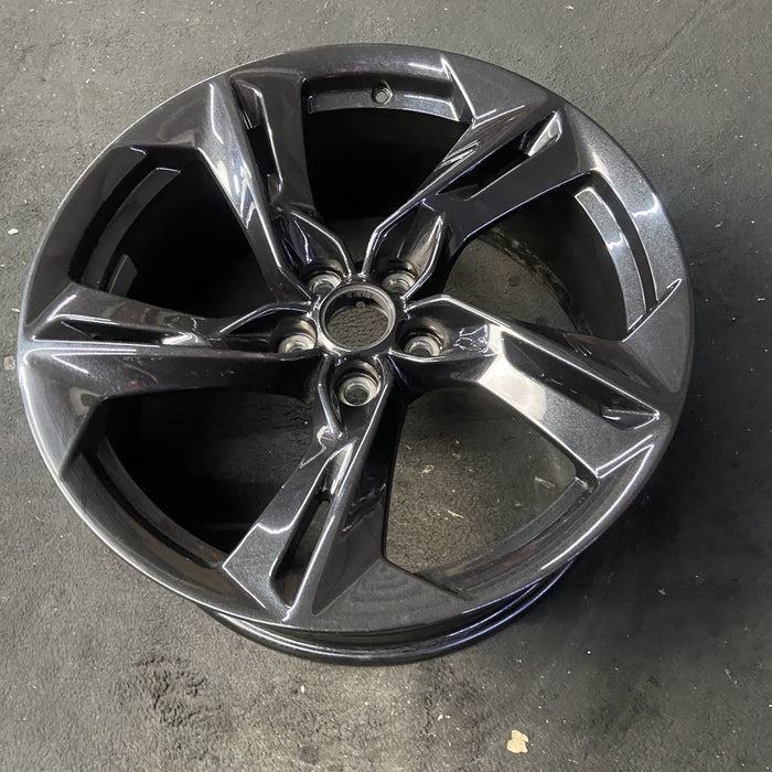 20" CAMARO 19-24 20x8.5, 5 twisted split spoke, black Original OEM Wheel Rim - View 8