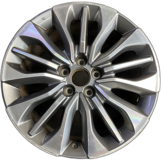 19" RLX 18-20 19x8 , factory installed, VIN 5 Original OEM Wheel Rim - Front View