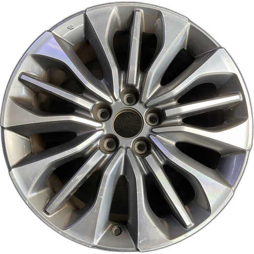 19" RLX 18-20 19x8 , factory installed, VIN 5 Original OEM Wheel Rim - Front View