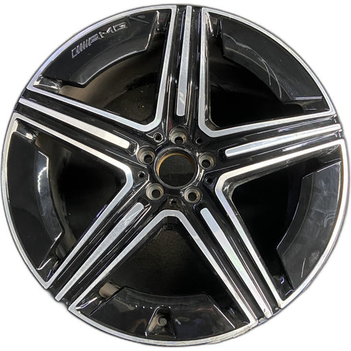 21" MERCEDES GLE-CLASS 24-25 167 Type, 21x10, 5 spoke, single spoke Original - Front View