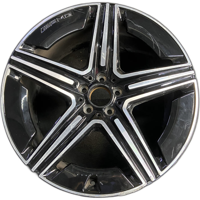 21" MERCEDES GLE-CLASS 24-25 167 Type, 21x10, 5 spoke, single spoke Original - Front View