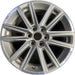18" TRAVERSE 22-23 18x7.5, silver, 12 spoke Original OEM Wheel Rim - Front View