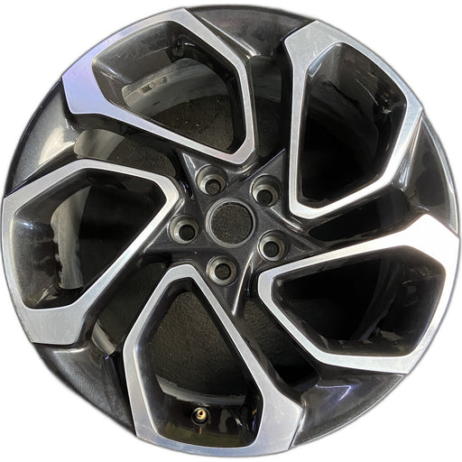 19" TRAX 24-26 19x8 Original OEM Wheel Rim - Front View