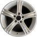 17" BMW 320i 12-13 , 17x7.5 , 5 spoke, triple edge spoke Original OEM Wheel Rim - Front View