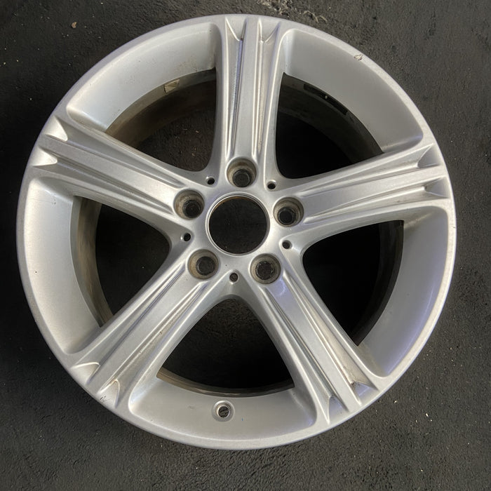 17" BMW 320i 12-13 , 17x7.5 , 5 spoke, triple edge spoke Original OEM Wheel Rim - Additional View