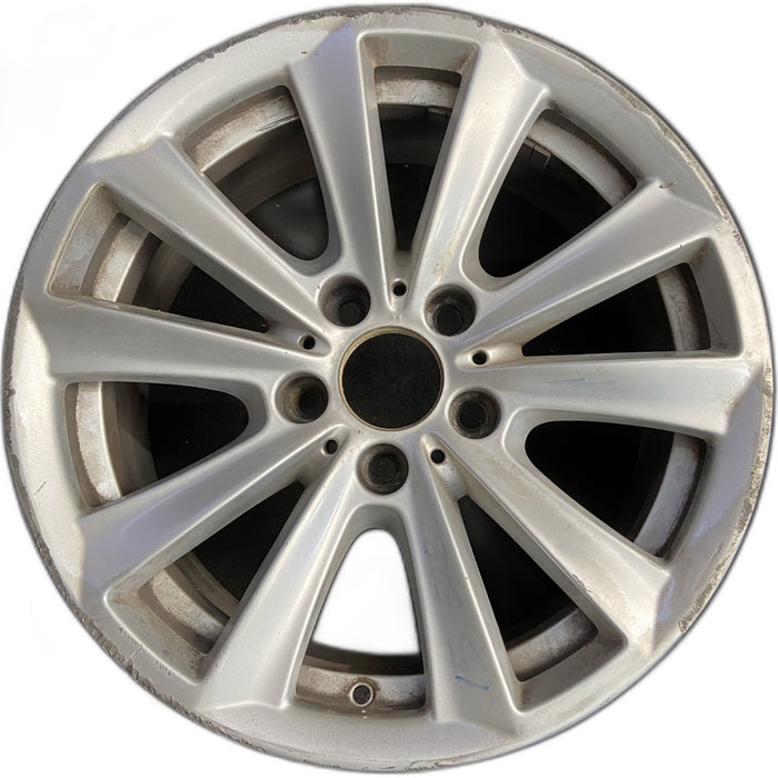 17" BMW 528i 11-13 17x8 , 10 spoke Original OEM Wheel Rim - Front View