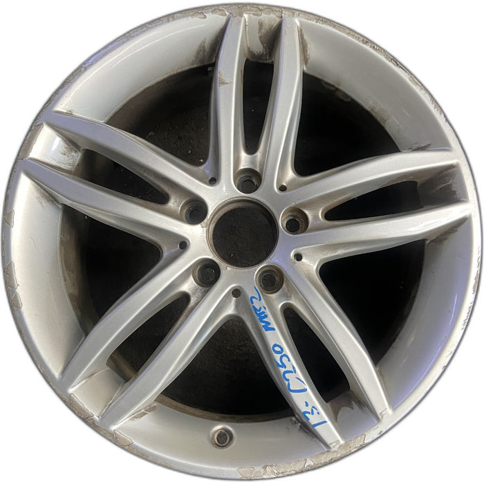 17" MERCEDES C-CLASS 12 204 Type; C250, 17x7.5, 10 spoke, w/o AMG; thin arched - Front View