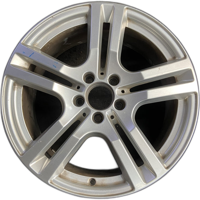 18" MERCEDES GLA-CLASS 21-23 247 Type, GLA250, 18x7.5 Original OEM Wheel Rim - Front View