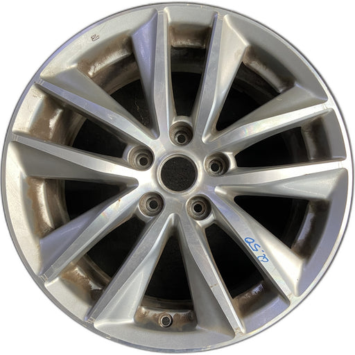 17" INFINITI Q50 14-15 17x7.5 , , narrow spoke width Original OEM Wheel Rim - Front View