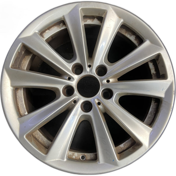 17" BMW 528i 11-13 17x8 , 10 spoke Original OEM Wheel Rim - Front View
