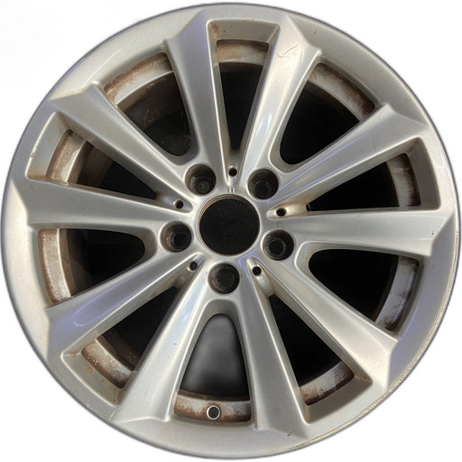 17" BMW 528i 11-13 17x8 , 10 spoke Original OEM Wheel Rim - Front View