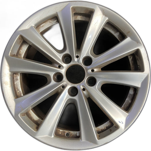 17" BMW 528i 11-13 17x8 , 10 spoke Original OEM Wheel Rim - Front View