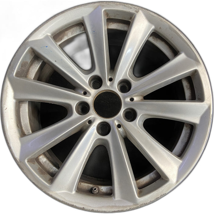 17" BMW 528i 11-13 17x8 , 10 spoke Original OEM Wheel Rim - Front View