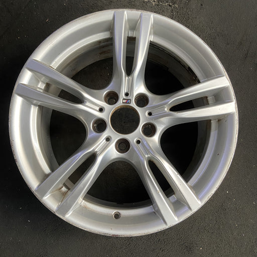 18" BMW 320i 12-13 , 18x8 , 5 spoke, double spoke, arched spoke Original OEM - Additional View