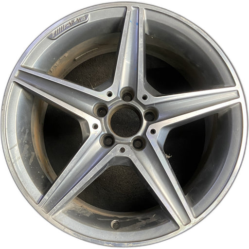 18" MERCEDES C-CLASS 15 205 Type, , C400, 5 spoke, 18x7.5, gray accents - Front View