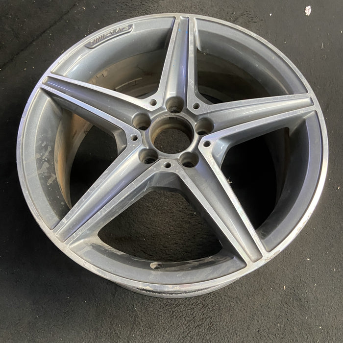 18" MERCEDES C-CLASS 15 205 Type, , C400, 5 spoke, 18x7.5, gray accents - View 7