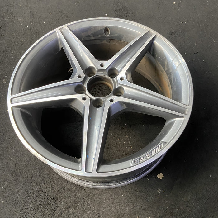 18" MERCEDES C-CLASS 15 205 Type, , C400, 5 spoke, 18x7.5, gray accents - View 8
