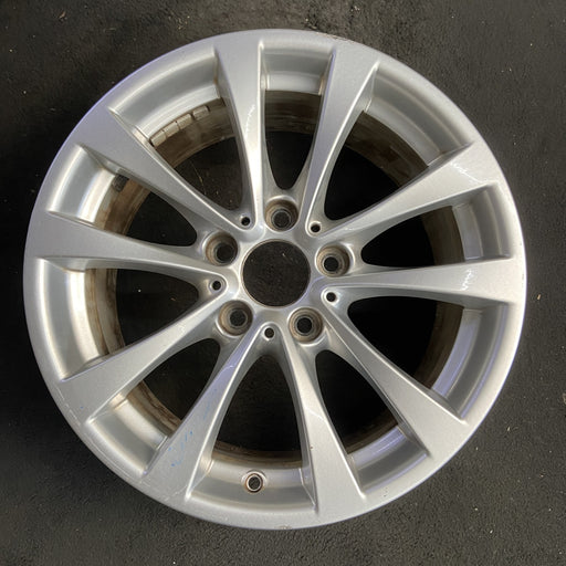 17" BMW 320i 12-13 , 17x7.5 , 5 spoke, V spoke, narrow spoke edge Original OEM - Additional View