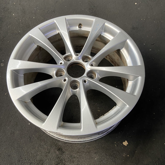 17" BMW 320i 12-13 , 17x7.5 , 5 spoke, V spoke, narrow spoke edge Original OEM - View 8