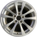 17" BMW 320i 12-13 , 17x7.5 , 5 spoke, V spoke, narrow spoke edge Original OEM - Front View