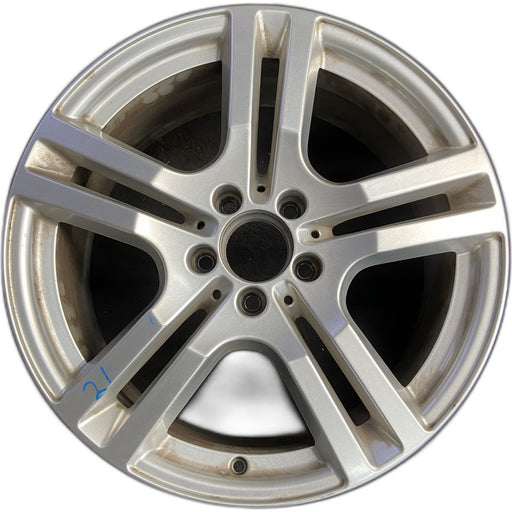 18" MERCEDES GLA-CLASS 21-23 247 Type, GLA250, 18x7.5 Original OEM Wheel Rim - Front View