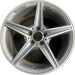 18" MERCEDES C-CLASS 15 205 Type, , C400, 5 spoke, 18x8.5, gray accents - Front View
