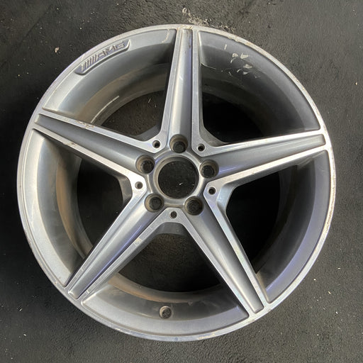 18" MERCEDES C-CLASS 15 205 Type, , C400, 5 spoke, 18x8.5, gray accents - Additional View