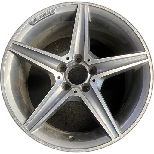 18" MERCEDES C-CLASS 15 205 Type, , C400, 5 spoke, 18x8.5, gray accents - Front View