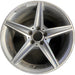 18" MERCEDES C-CLASS 15 205 Type, , C400, 5 spoke, 18x8.5, gray accents - Front View
