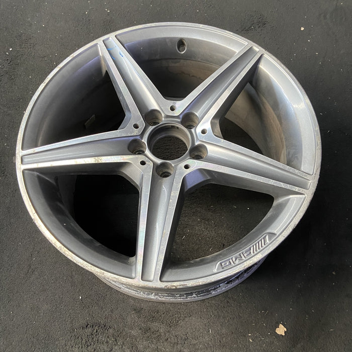 18" MERCEDES C-CLASS 15 205 Type, , C400, 5 spoke, 18x8.5, gray accents - View 8