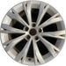 17" TIGUAN 18 17x7 , , split spoke Original OEM Wheel Rim - Front View