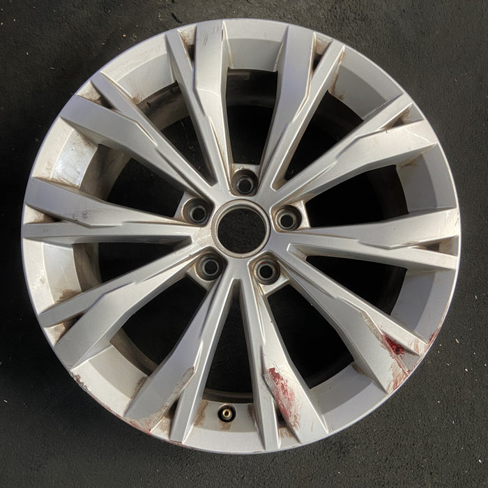 17" TIGUAN 18 17x7 , , split spoke Original OEM Wheel Rim - Additional View