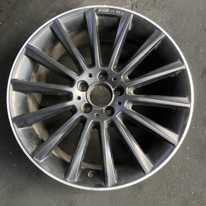 19" MERCEDES C-CLASS 15 205 Type, , C400, 14 spoke, 19x8.5, gray accent - Additional View