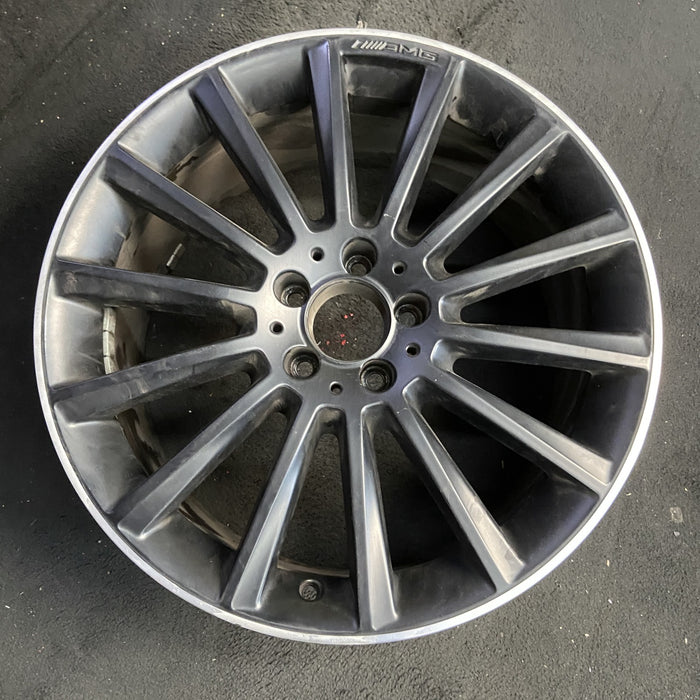 19" MERCEDES C-CLASS 15 205 Type, , C400, 14 spoke, 19x8.5, gray accent - Additional View